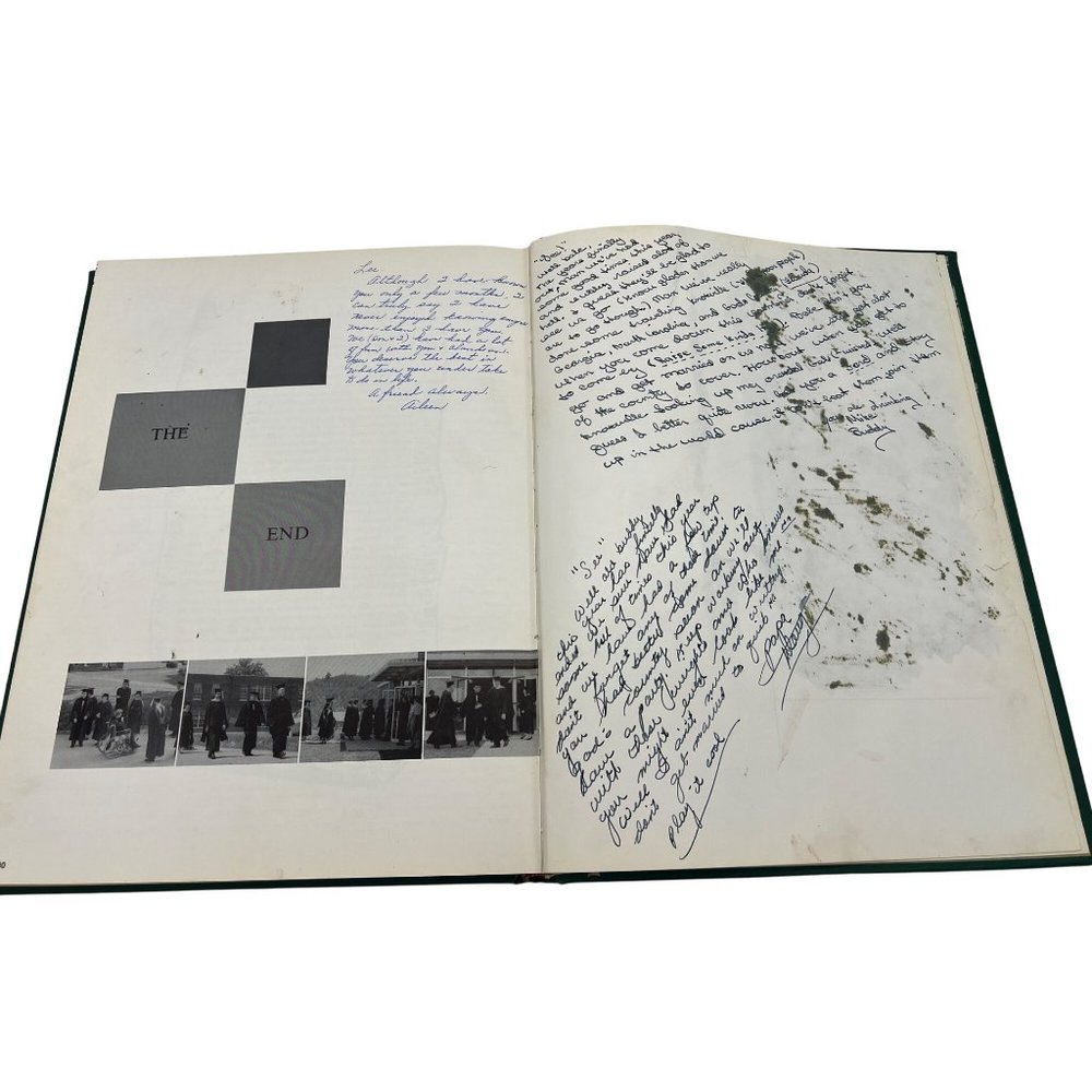 Vintage 1961 Young Harris College Enotah Yearbook Hardcover Georgia College Life - Picture 9 of 10